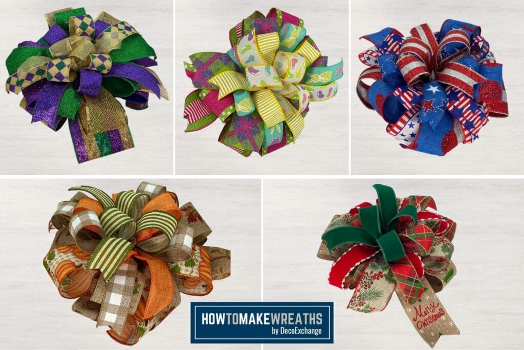 Bow Making Tutorials How to Make Wreaths Wreath Making for