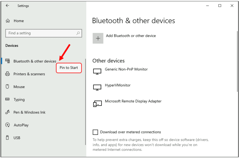 Easily Pin Favorite Windows 10 Settings To Start Menu Device