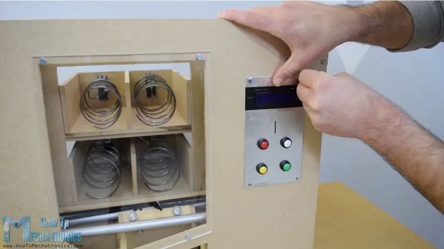 DIY Vending Machine Arduino based Mechatronics Project