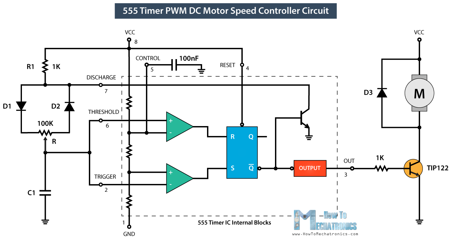 Pwm Fan Controller Circuit Diagram