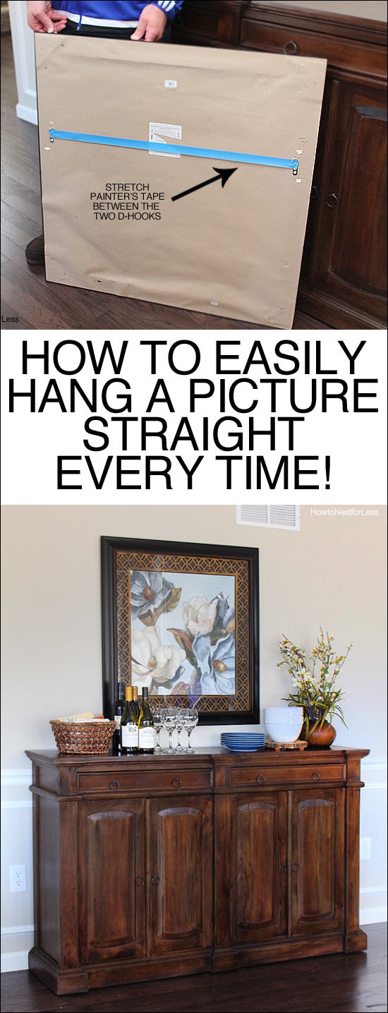 How To Hang Pictures Straight