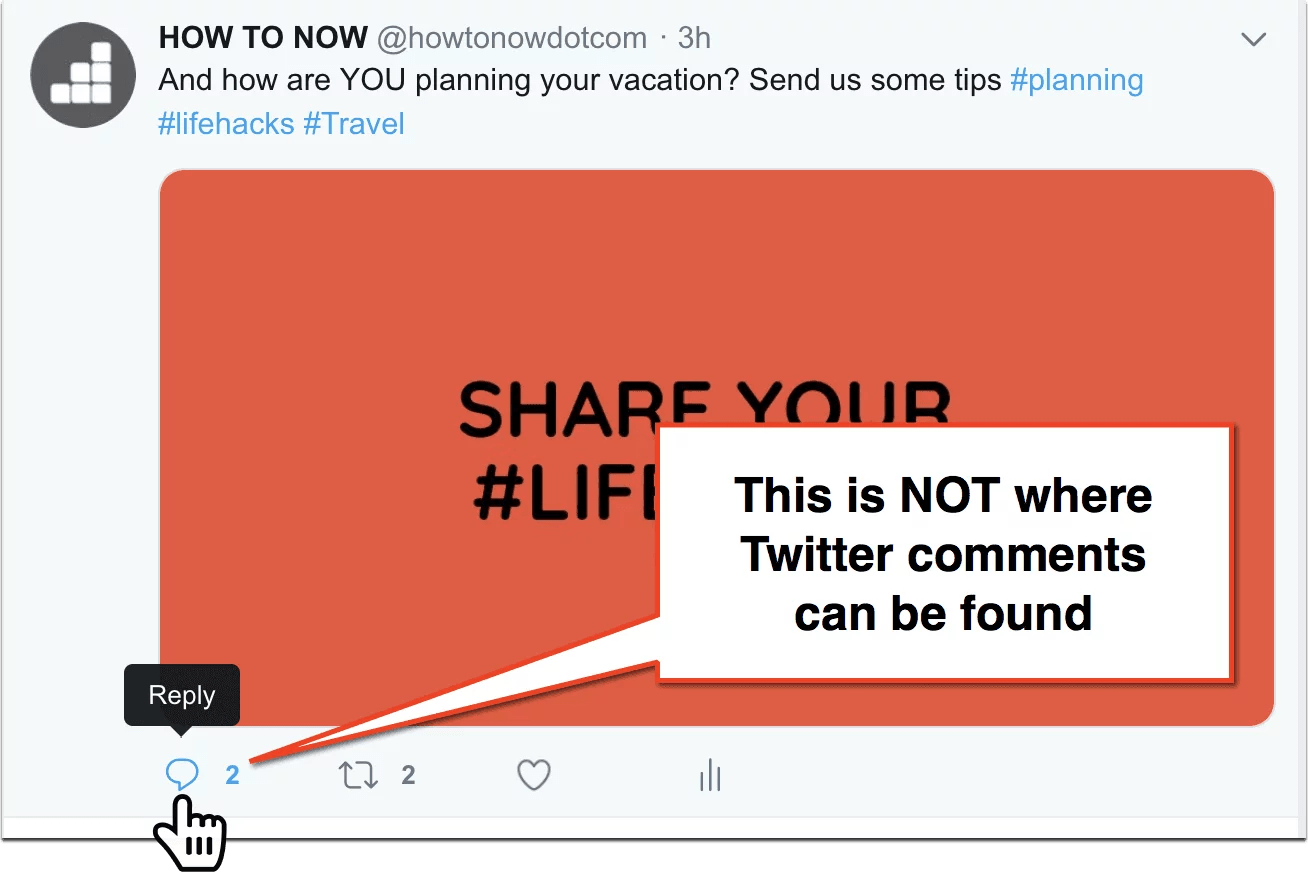 How to Read Comments on Twitter How To Now