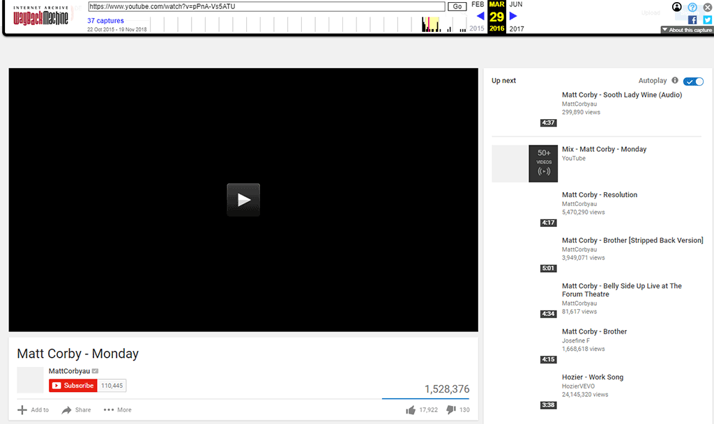 How to find deleted Youtube videos (channel), recover from archive via url