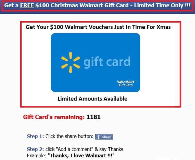 Walmart Gift Card Scam Virus Remove It Update My XXX Hot Girl