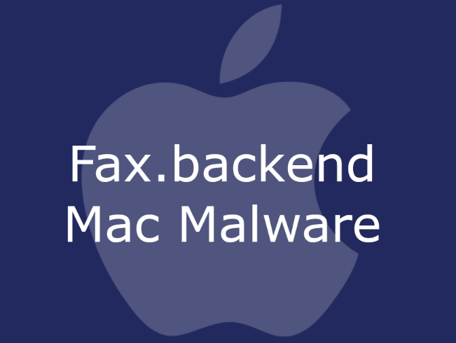 Fax.backend will damage your computer Removal