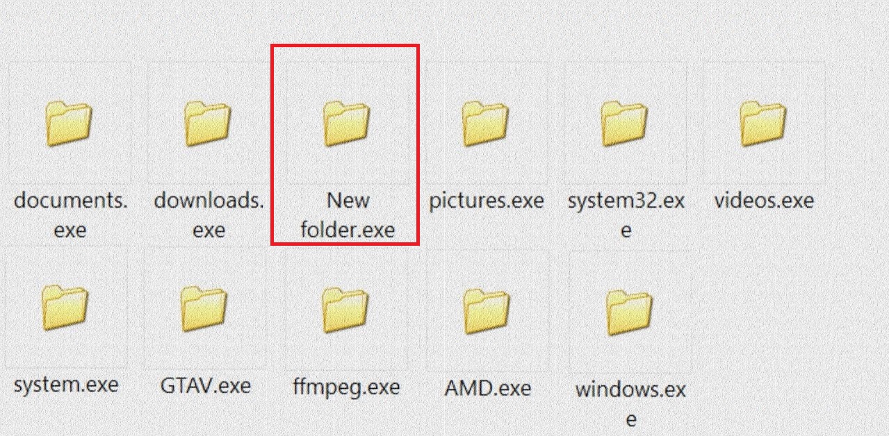 Folder Virus Removal