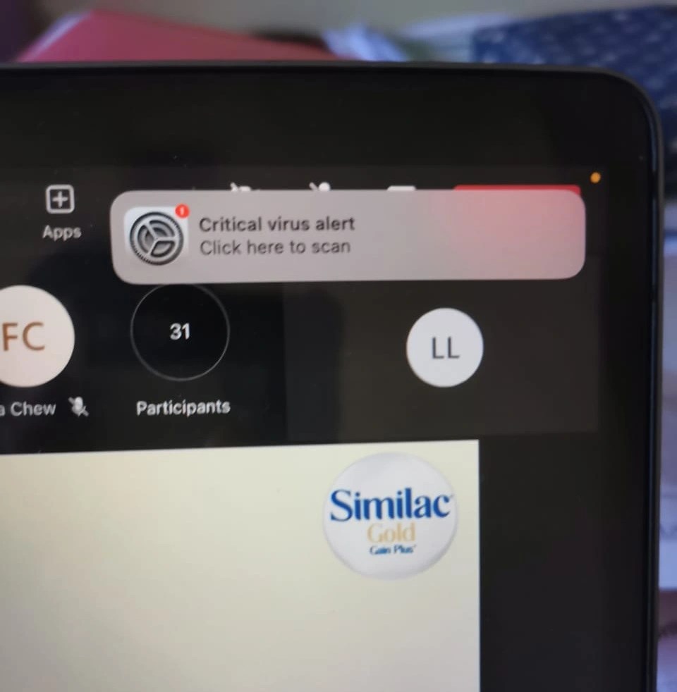 Remove Critical Virus Alert from Mac