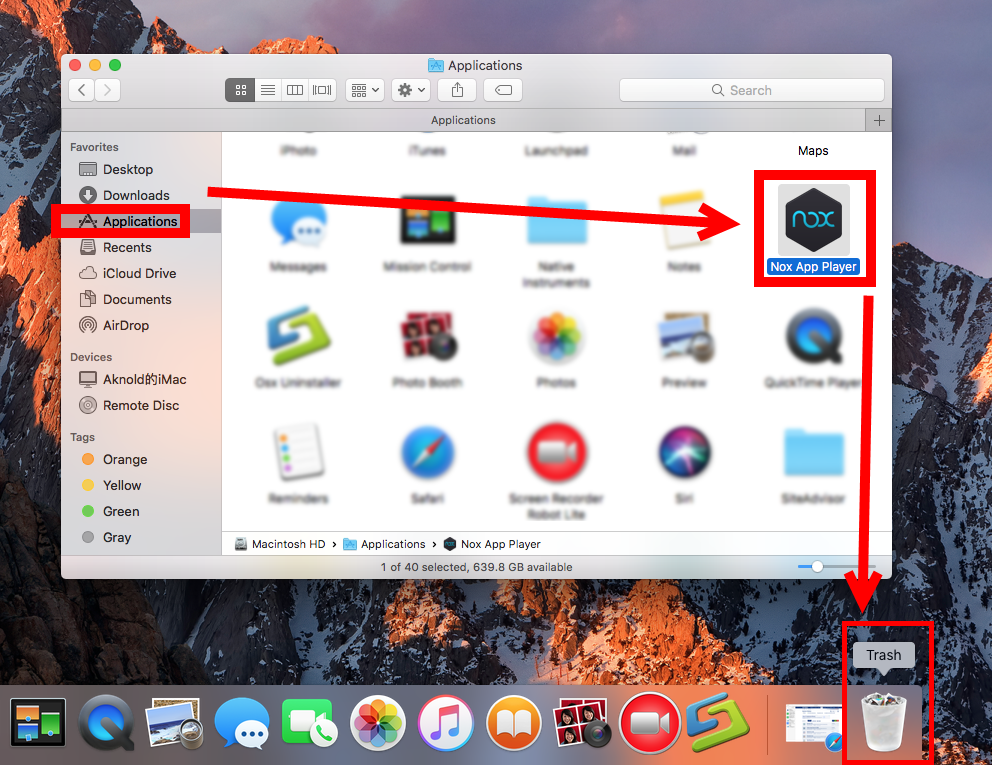 How to delete apps on mac desktop 2018