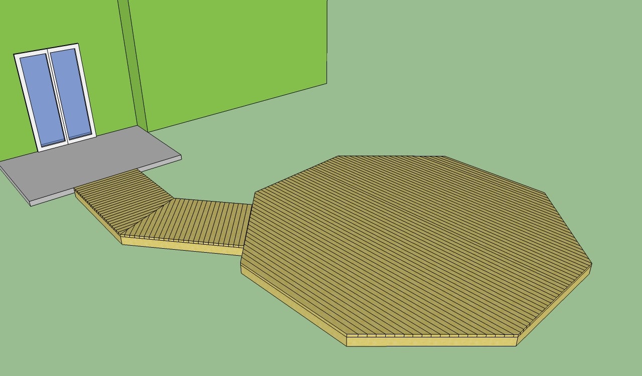 Floating deck plans free HowToSpecialist How to Build, Step by Step