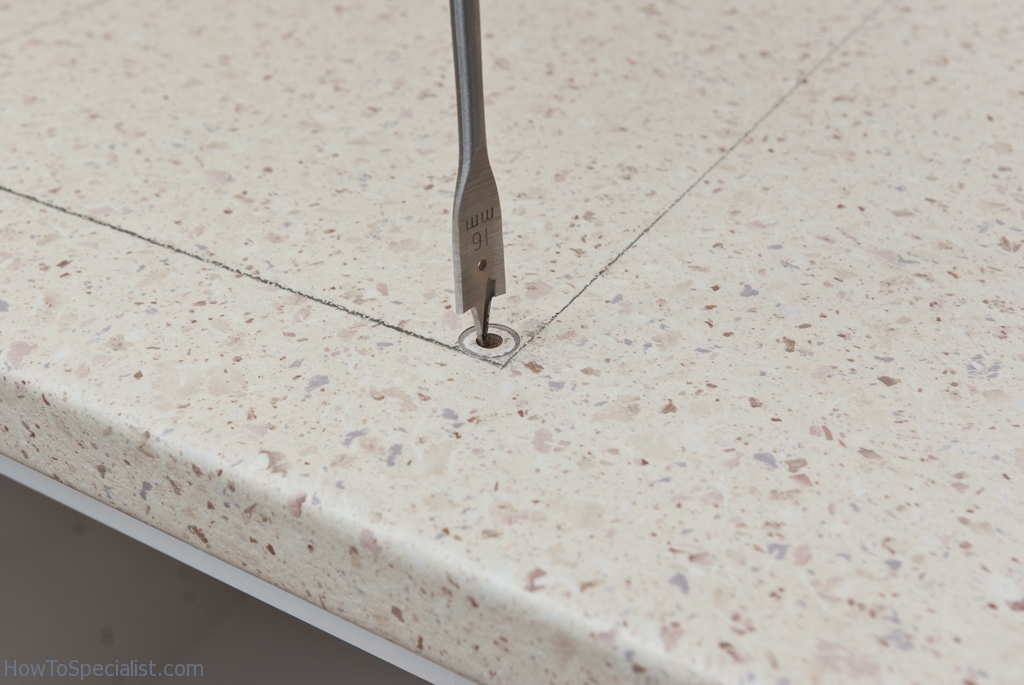 How to cut a hole in laminate countertop HowToSpecialist How to