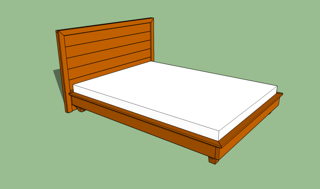 How to build a platform bed frame HowToSpecialist How to Build, Step by Step DIY Plans
