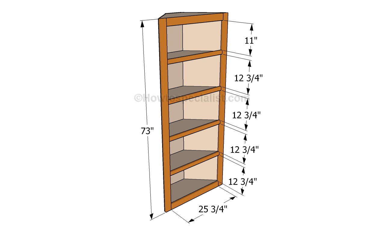 How to build corner shelves HowToSpecialist How to Build, Step by Step DIY Plans