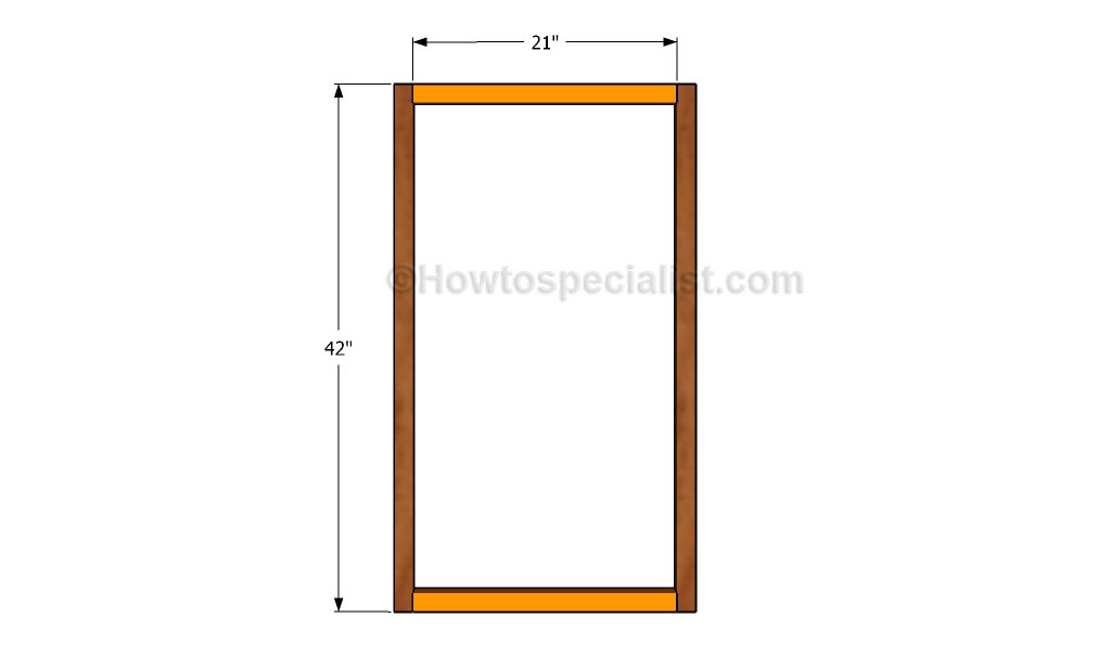 Building the side frames HowToSpecialist How to Build, Step by Step