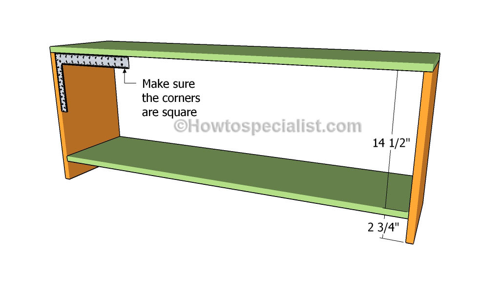 Entryway bench plans HowToSpecialist How to Build, Step by Step DIY