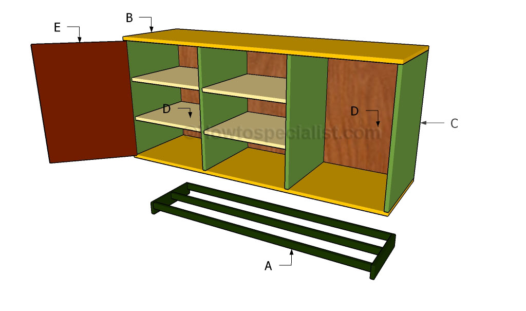 How To Build A Buffet Table Plans