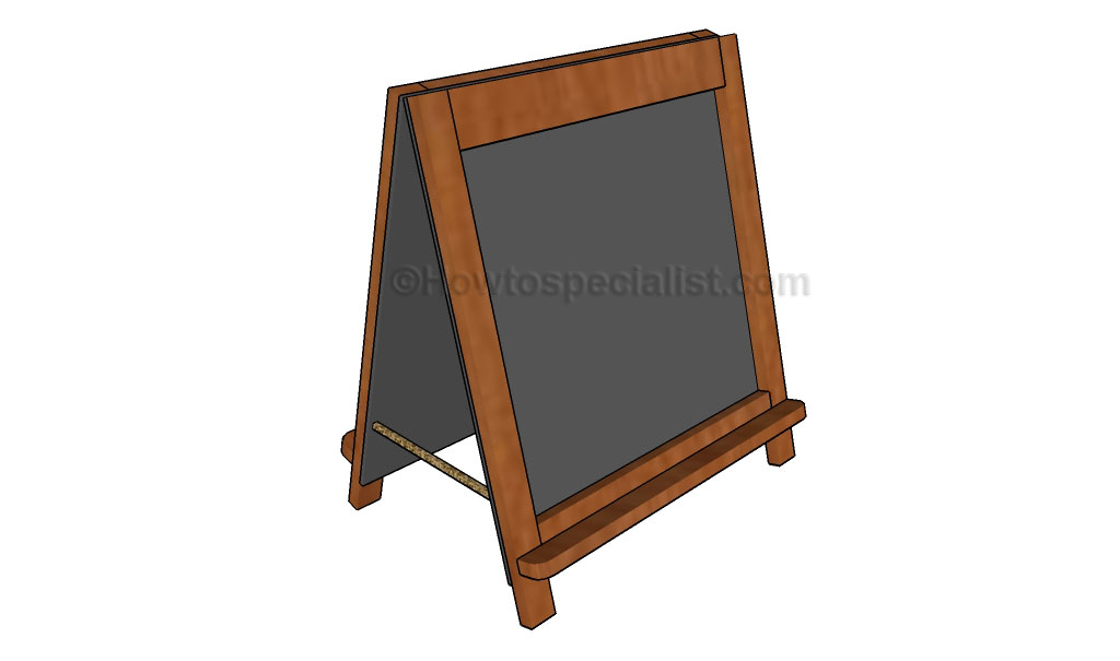 How to build a folding chalkboard easel HowToSpecialist How to