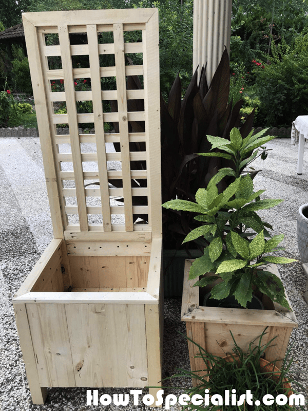 DIY Planter with Trellis HowToSpecialist How to Build