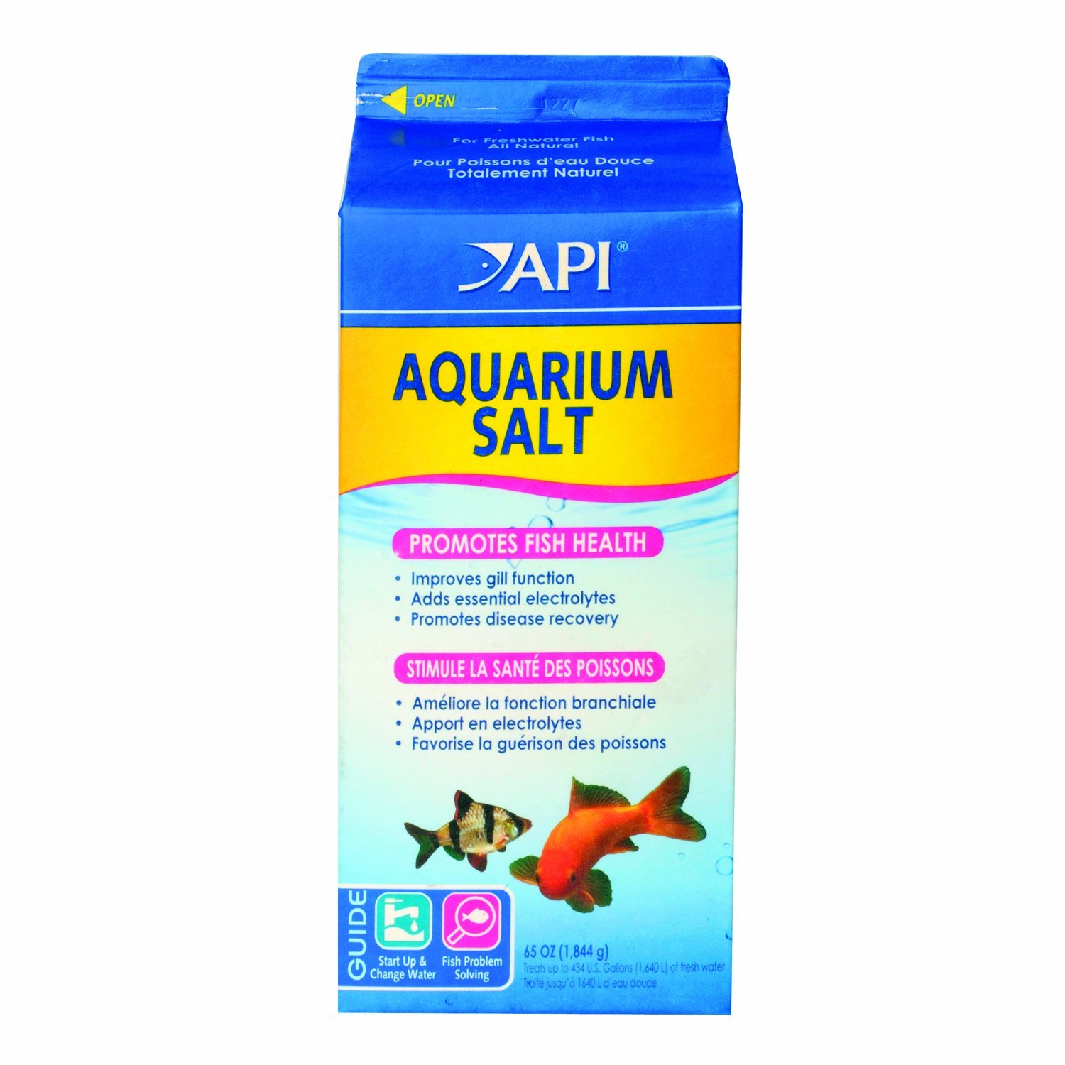 API Aquarium Salt How to take care of goldfish