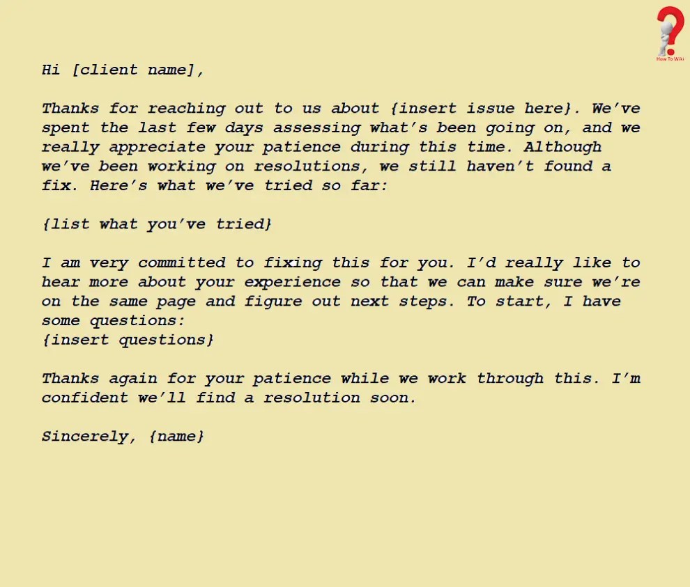 How To Write Apology Letter to Customer HowToWiki