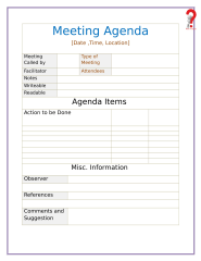 Everything You Need To Know About Meeting Agenda Template SampleTemplates