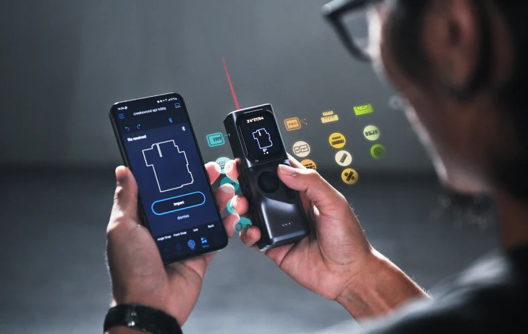 M-Cube: Modular Laser Level & Measuring Scale Ruler - HOZO Design