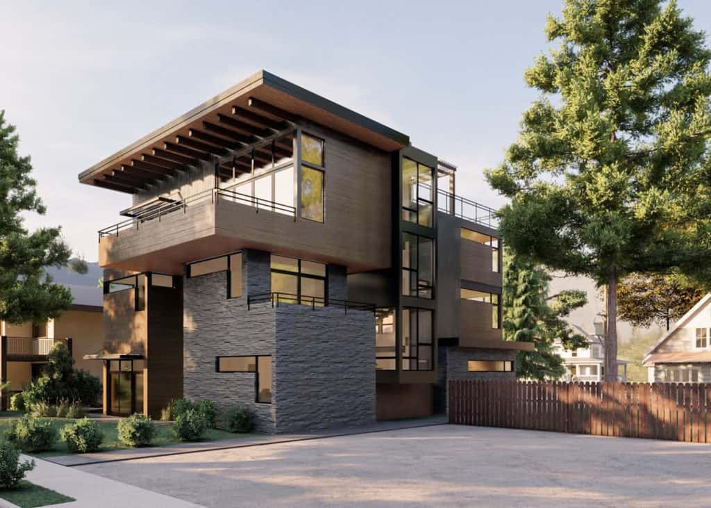 Ketchum Urban Townhome HP Architects