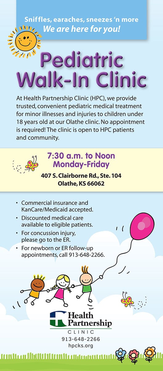 HPC Pediatric WalkIn Clinic Health Partnership Clinic
