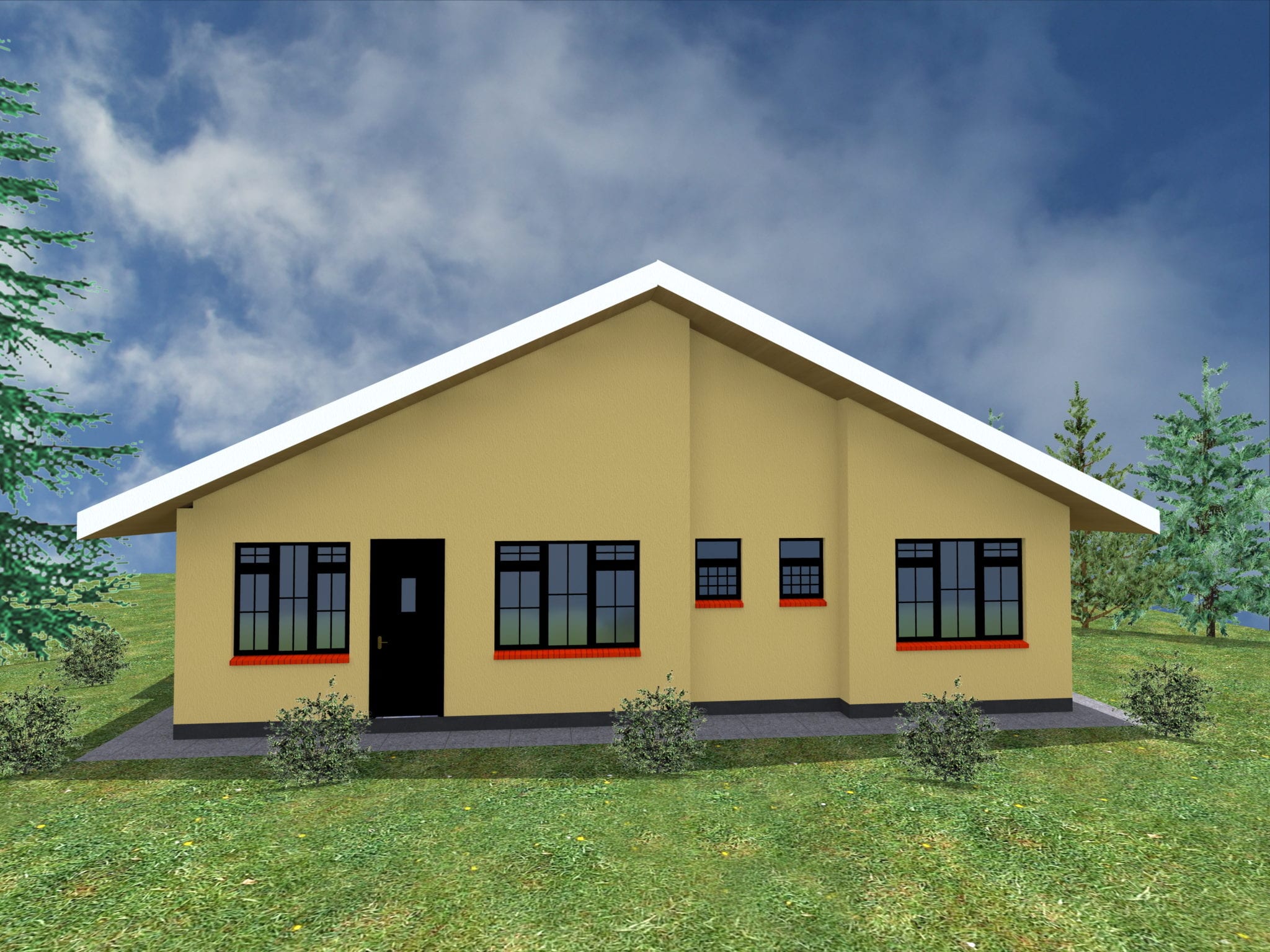 Simple 3 bedroom house plans without garage HPD Consult