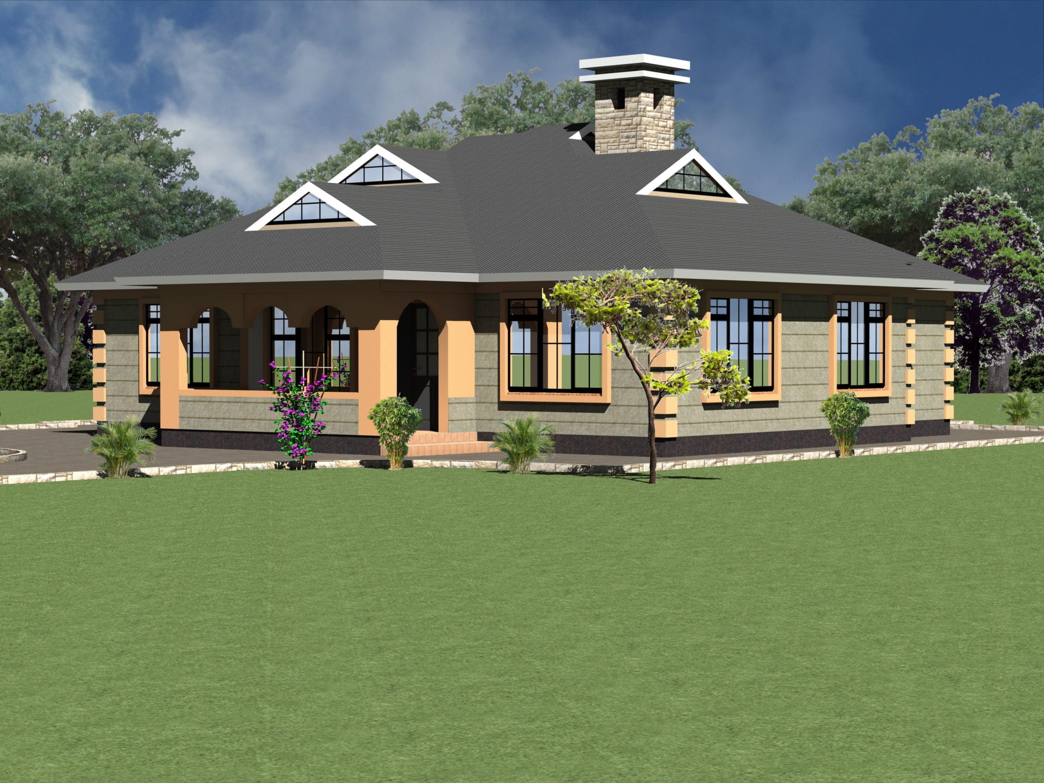 Four bedroom bungalow projects in Kenya HPD Consult