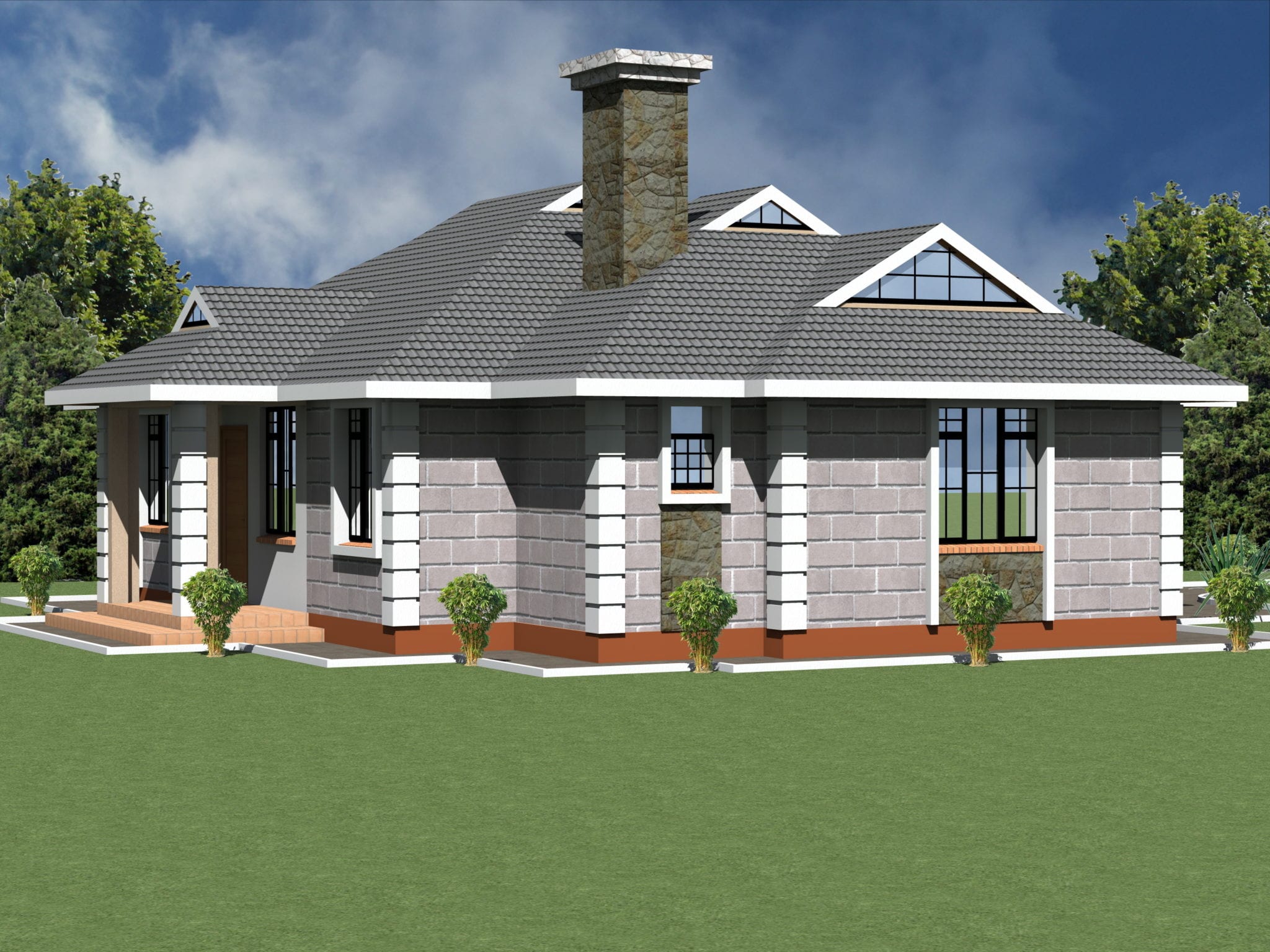 Low budget modern 3 bedroom house design mamabro