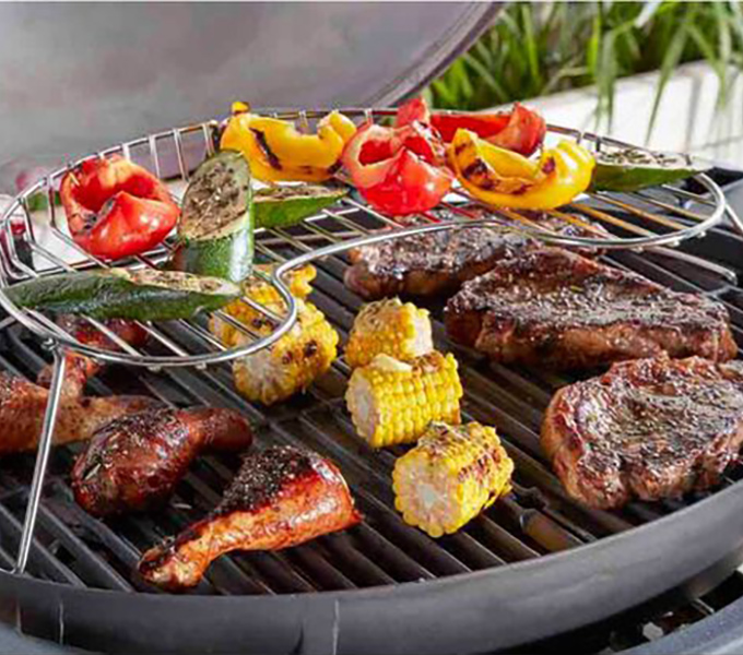 Ziggy Triple Grill Large Warming Rack | HP Fire