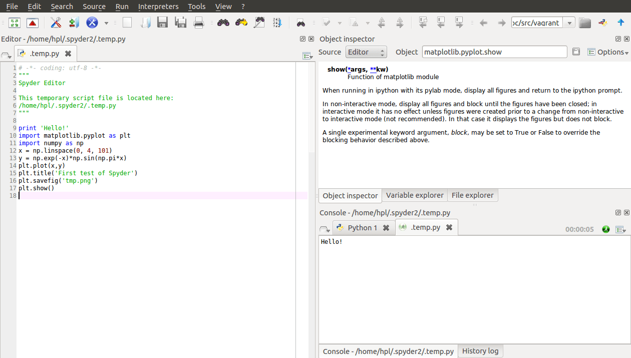 How to access Python for doing scientific computing