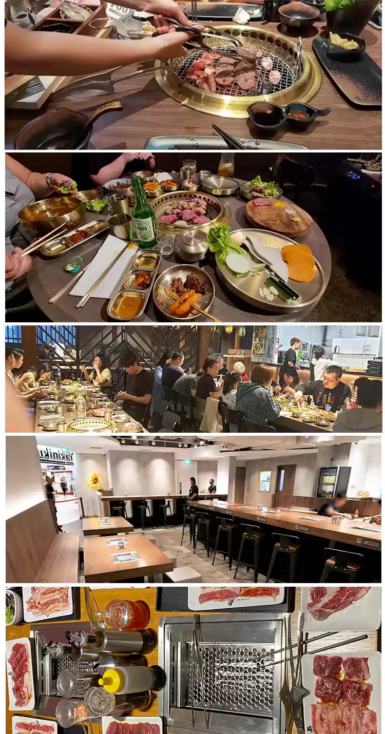 Indoor Restaurant Korean Barbecue Grill Japanese Samgyupsal Electric