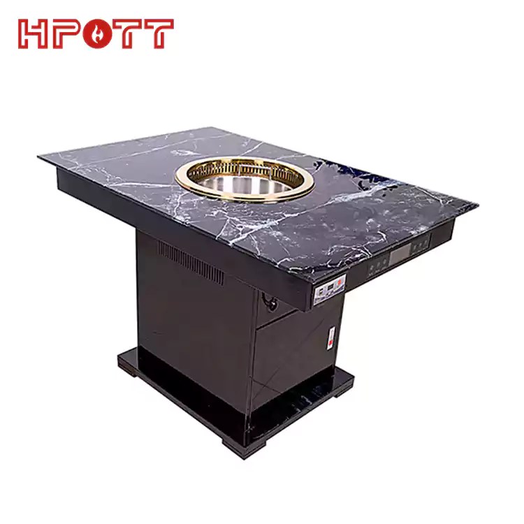 Electric Hot Pot Table Hot Pot Induction Cooker Table HPOTT