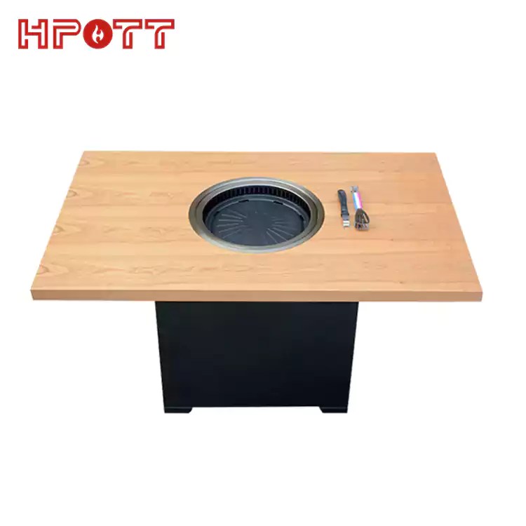 DIY Korean BBQ Grill Table Restaurant Korean BBQ Grill Tabletop For