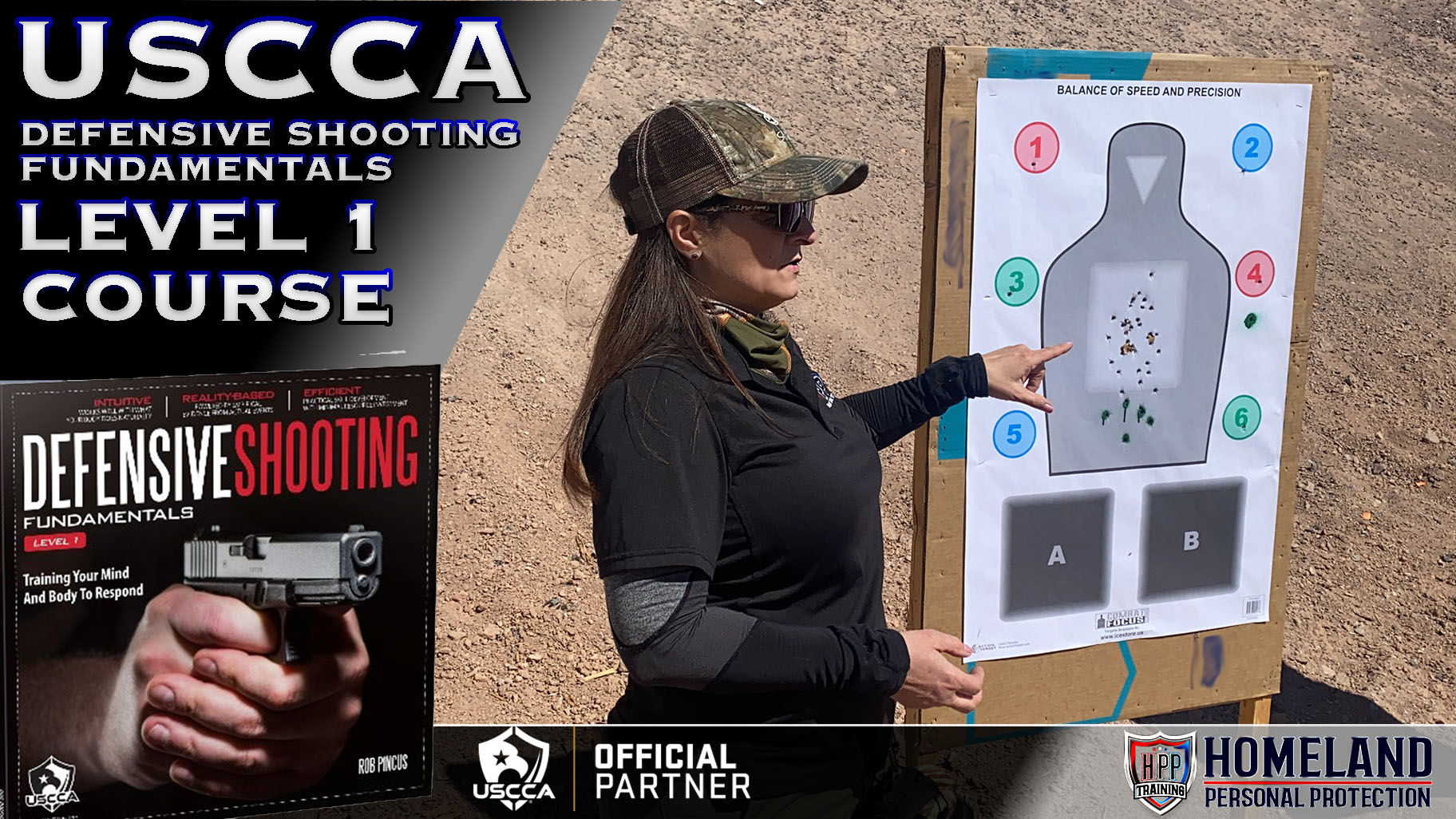 USCCA DSF L1 DEFENSIVE SHOOTING FUNDAMENTALS LEVEL 1 COURSE HPPTraining