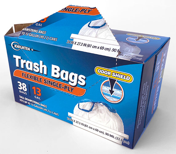 Trash Bags Box Hand Prop Room