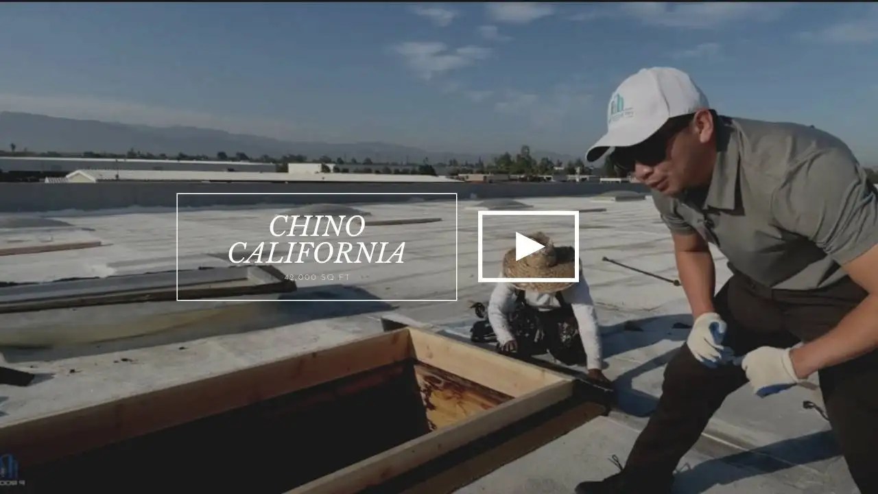 Video Case Study in Chino CA. Total ReRoof Silicone Roofing System