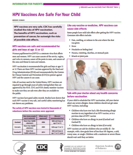 Resource Library – National HPV Roundtable