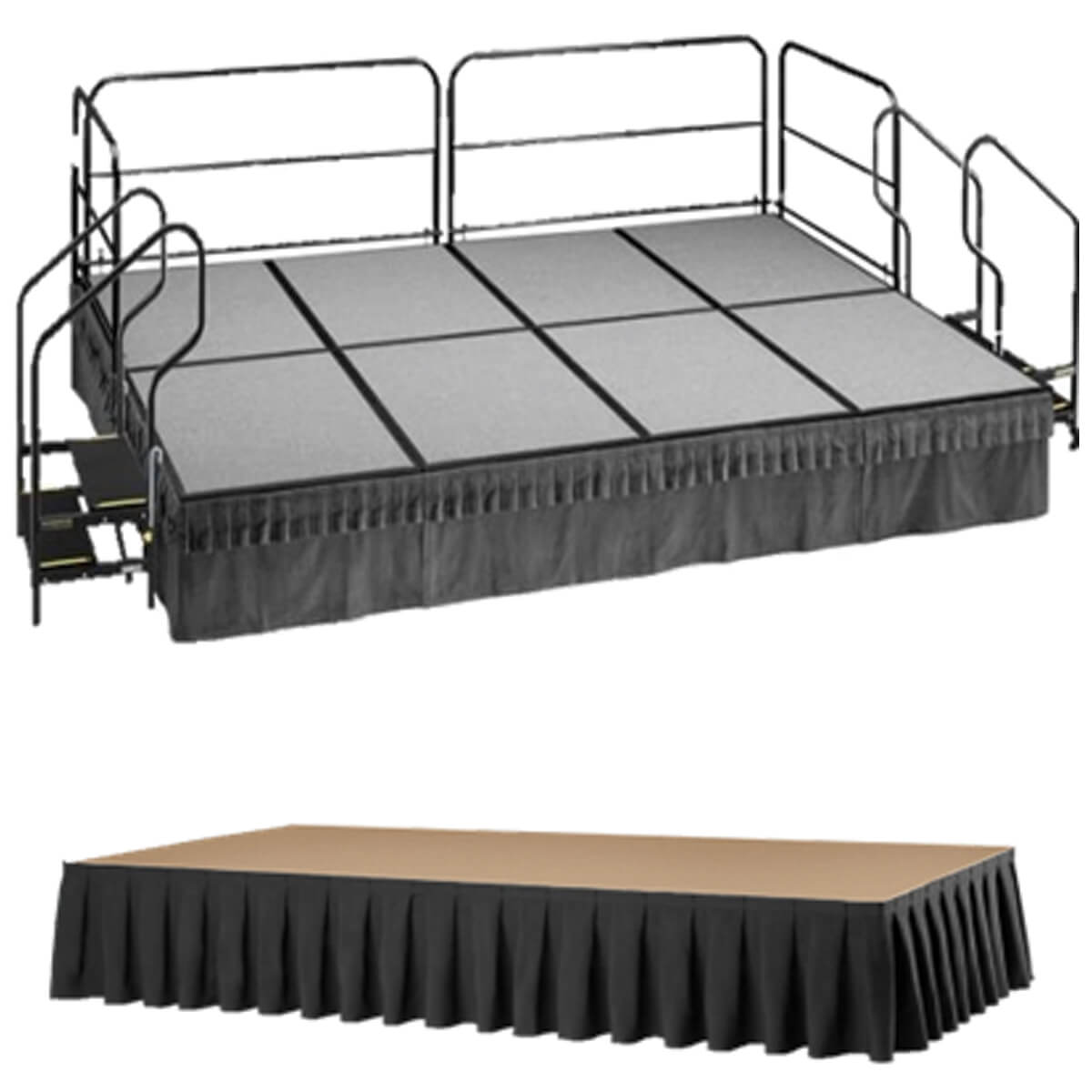 Stage skirting HQ Linens