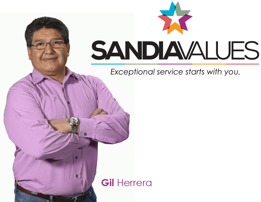 Sandia Values Gil