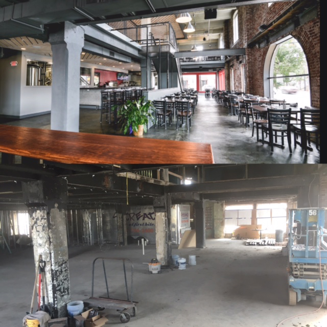 Conshohocken Beer Garden Bridgeport kruckldesign