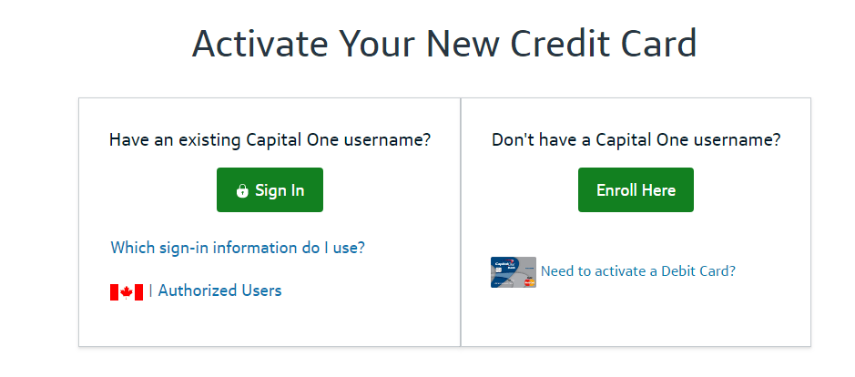 Apply And Activate Your Capital One Credit Card