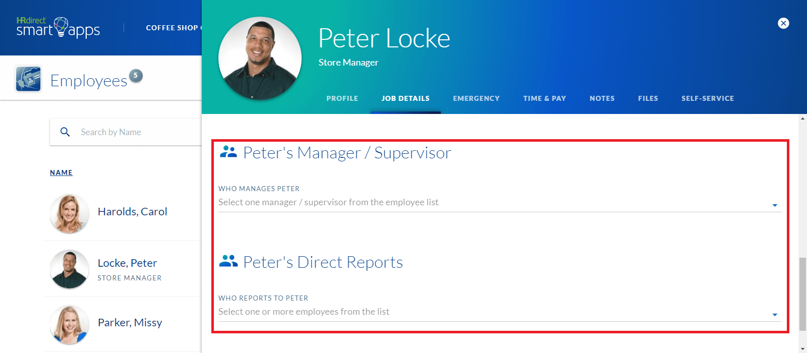 Getting Started with Employee Records HRdirect Smart Apps