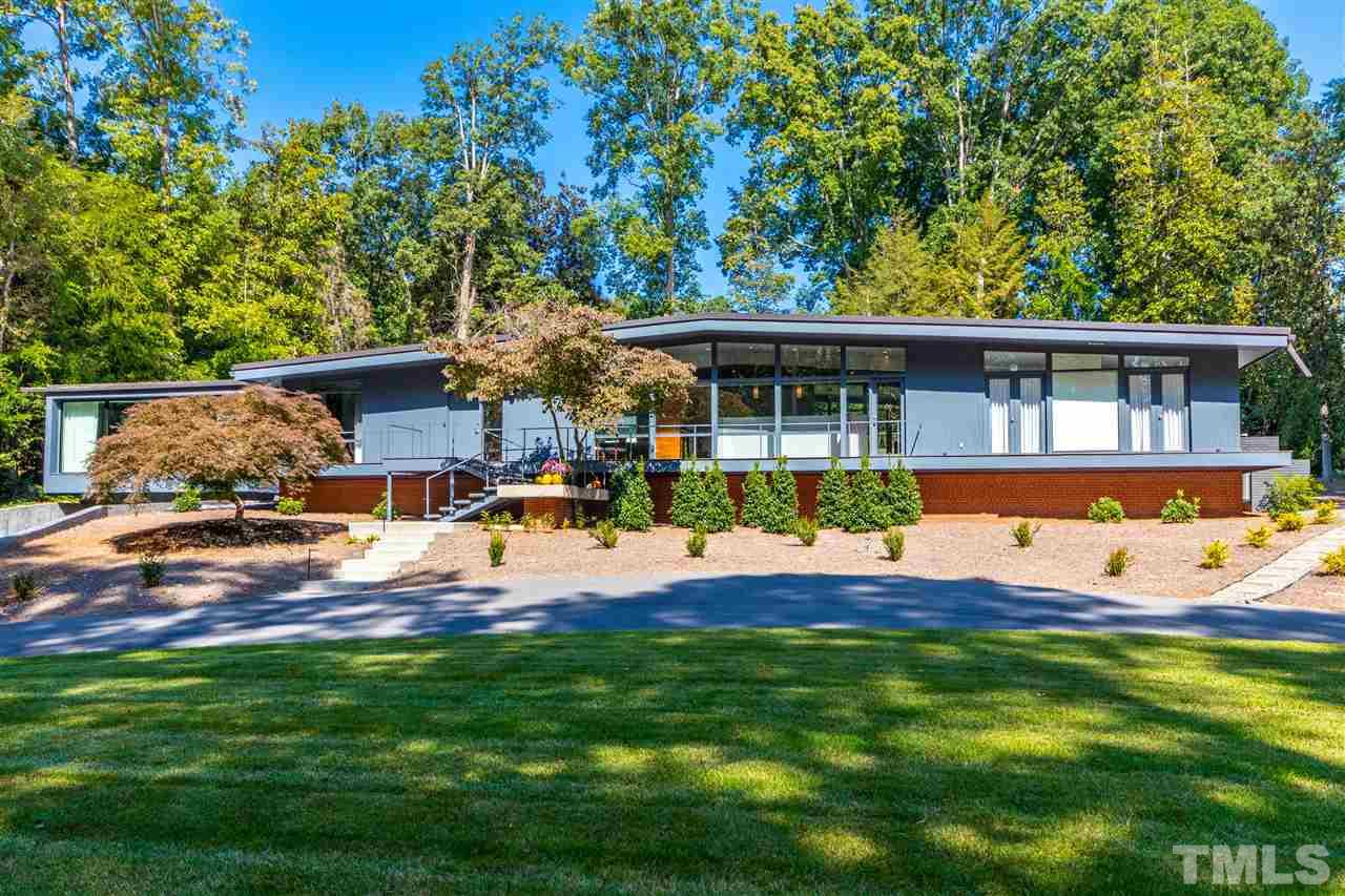 Modernist Home of the Month Historic Home in Hayes Barton Hillman