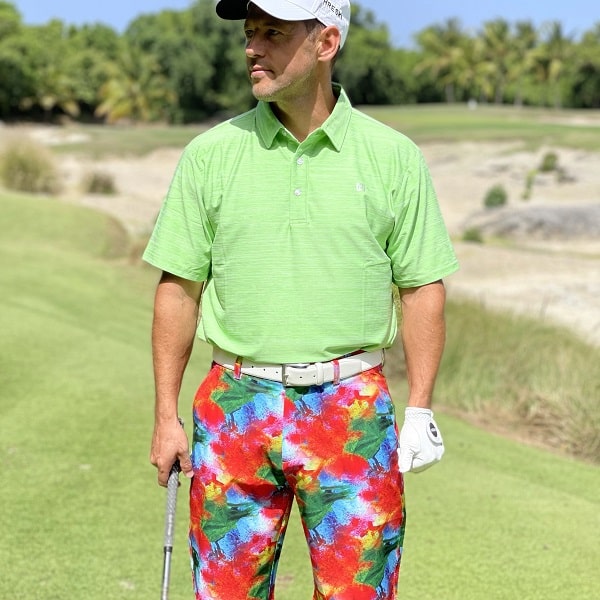 Colorful Paint Splatters Golf Shorts Hreski 184 Wild