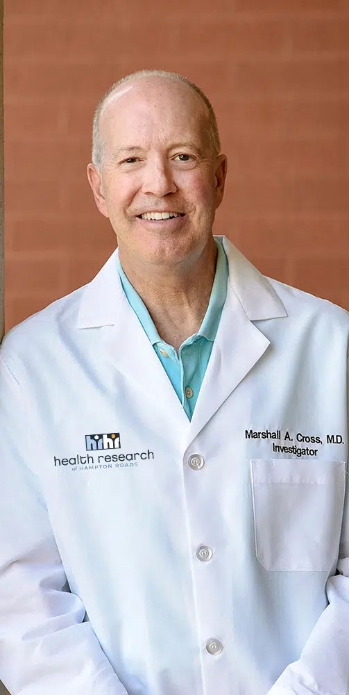 Marshall A. Cross, MD Health Research of Hampton Roads