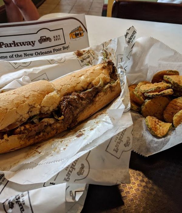 Parkway Bakery & Tavern Book NOLA