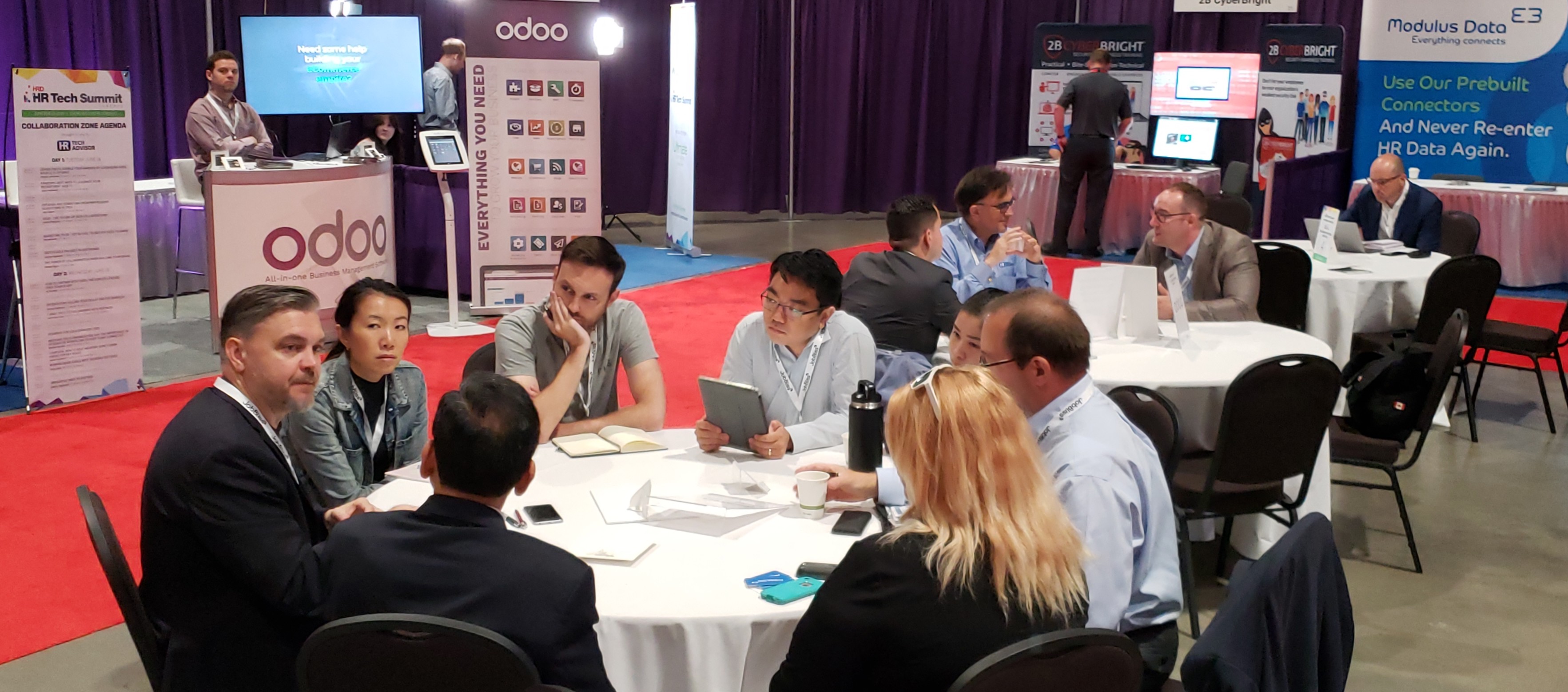 Ceridian Round Table Topic Session in Collaboration Zone HRTech 