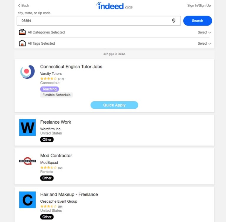 Breaking Indeed Testing a Gig Job Site HR Tech Feed
